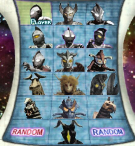 ultraman fighting evolution 3 all characters ultraman fighting evolution 3 all characters