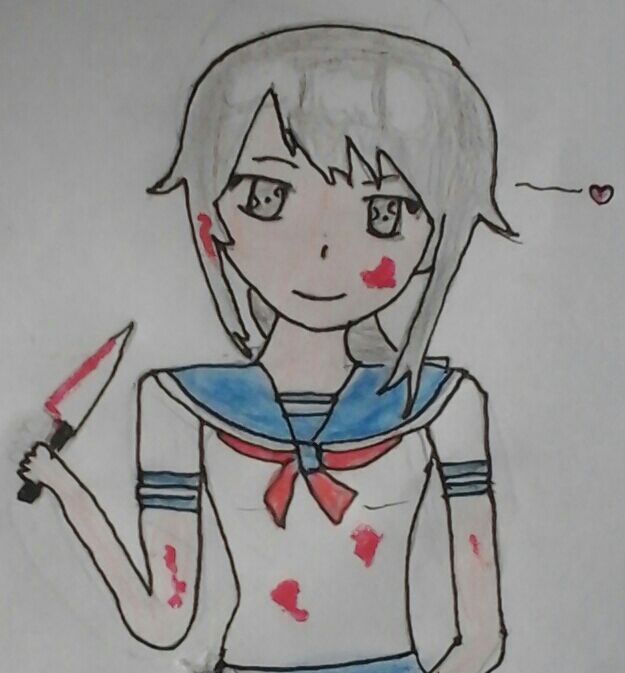 Dibujo de Ayano Aishi | Yandere Simulator 💌 Amino Amino