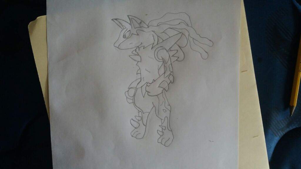 Como Dibujar A Mega Lucario U Pokemon Amino Amino