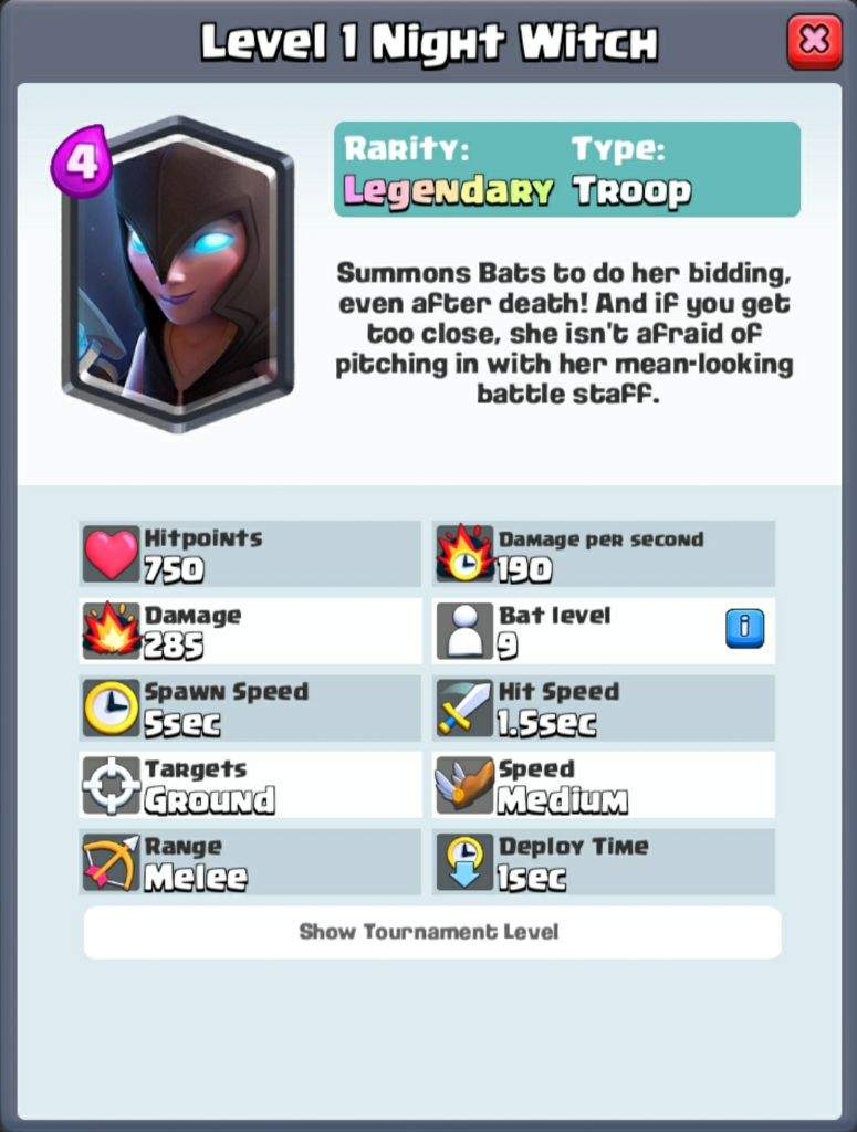 Night Witch The Guide Clash Royale Amino