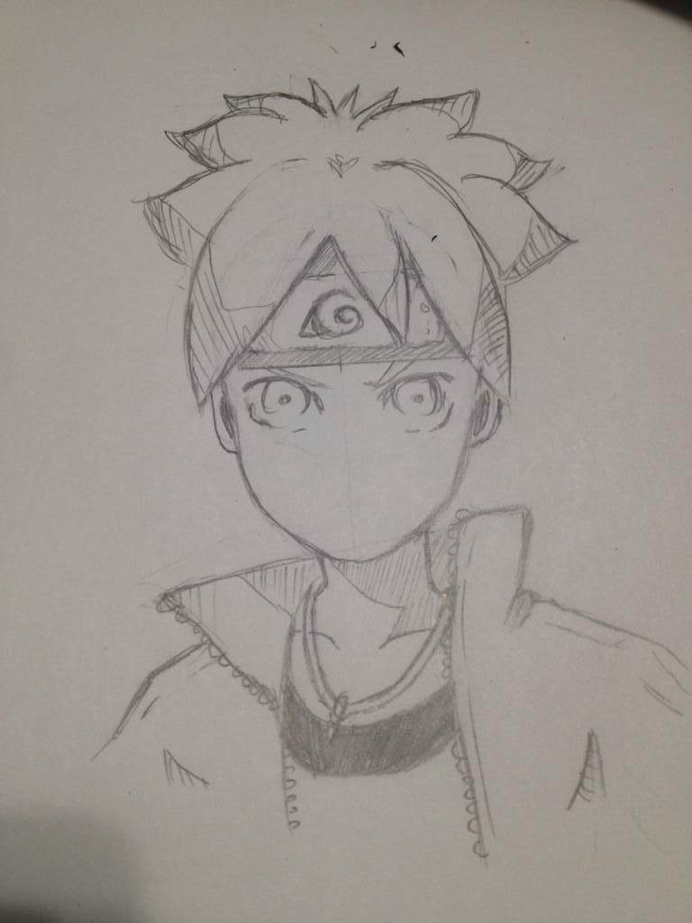 Boruto uzumaki drawing tutorial | Anime Amino