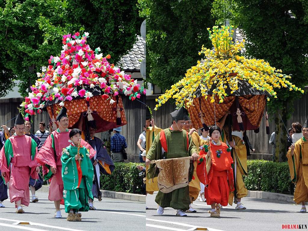 The festivals in japan