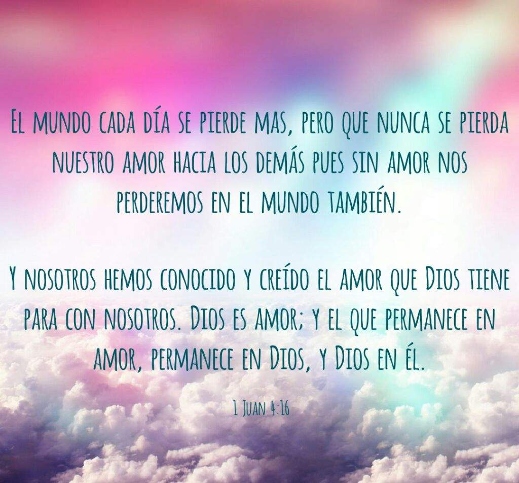 Sin Amor Es Imposible Agradar A Dios Somos Cristianos Amino