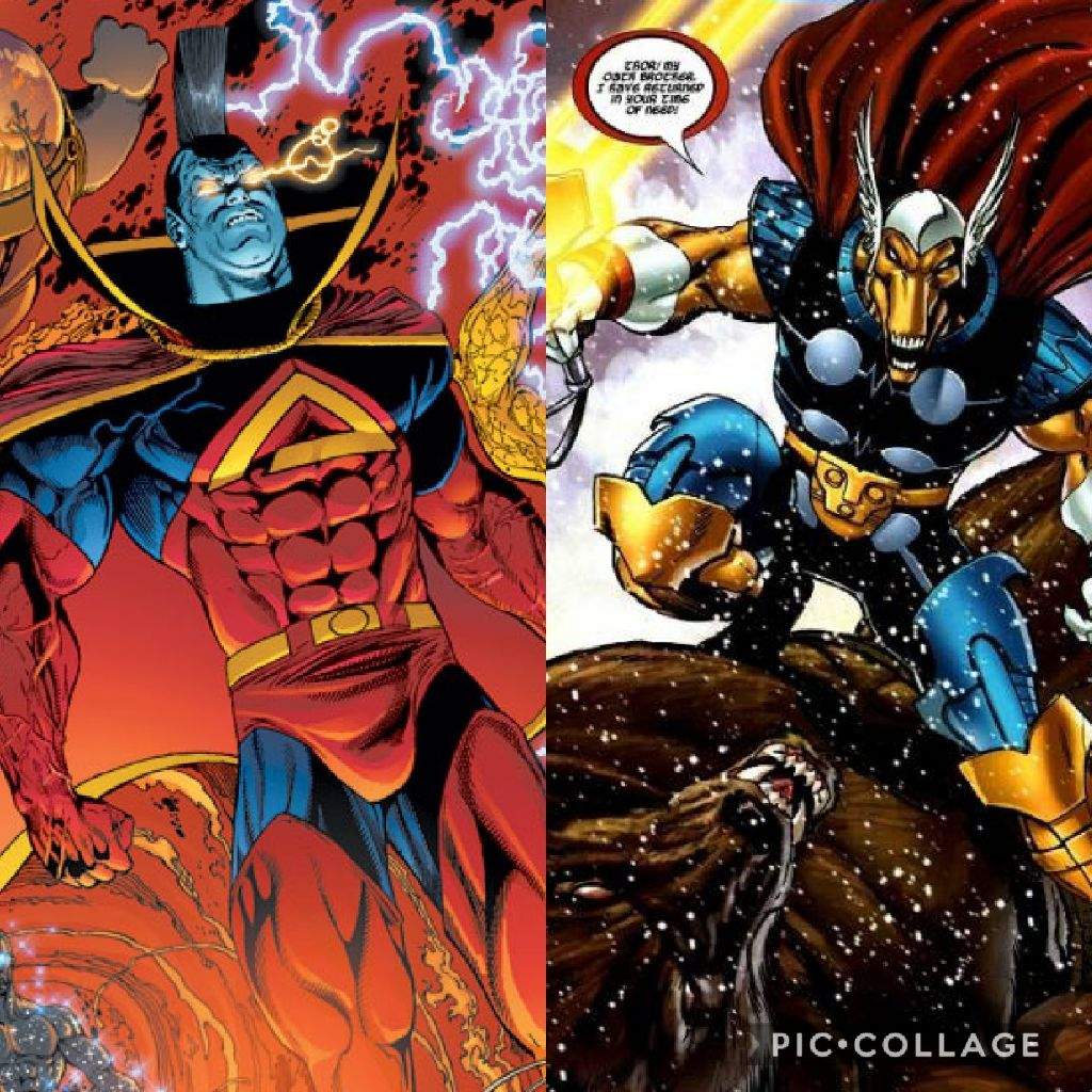 Gladiator and Beta Ray Bill VS Hal Jordan and Superman | Comics Amino