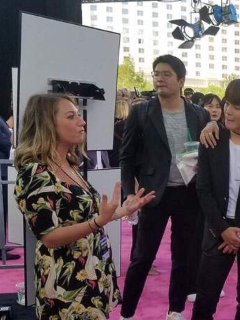 Manager Sejin at the BBMAs | ARMY's Amino