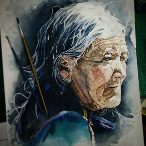 Old People Portrait | Art Amino