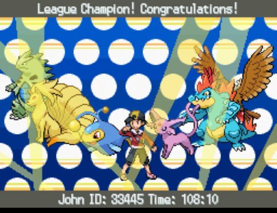 Pokemon soul silver best team