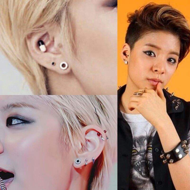 Idols e seus piercings | •Kpop• Amino