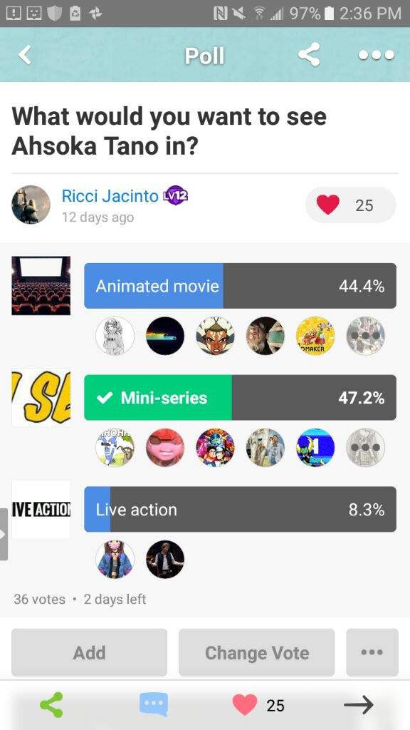 What I want from an Ahsoka miniseries. Cartoon Amino