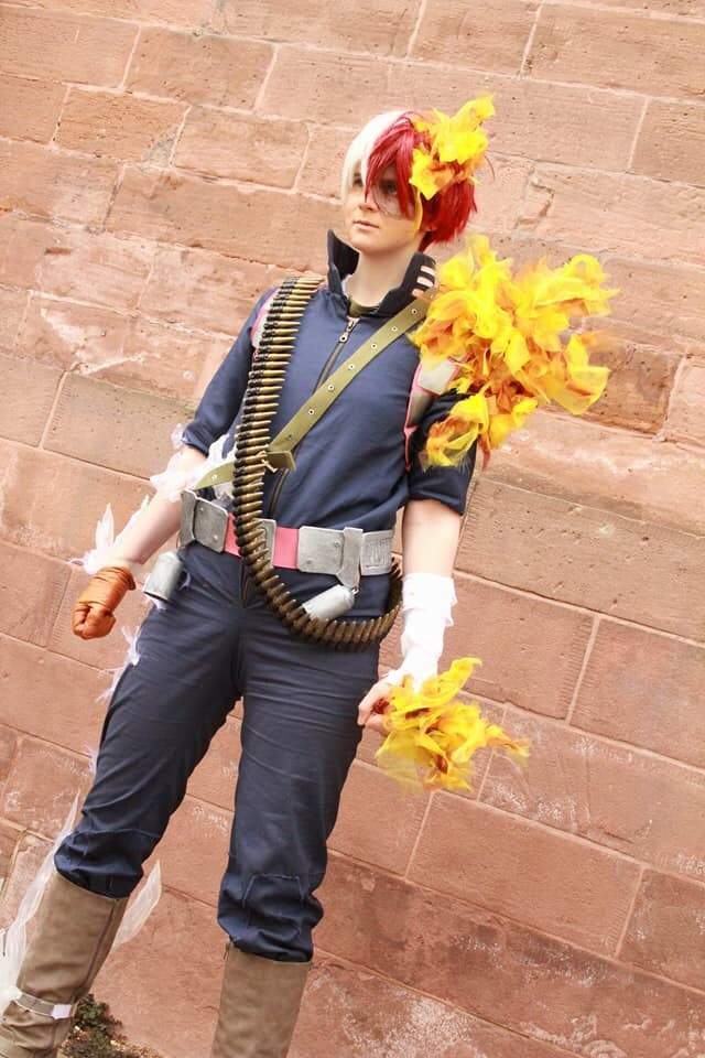 rin okumura cosplay flames