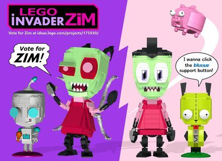 INVADER ZIM LEGO SET! | Invader Zim Amino
