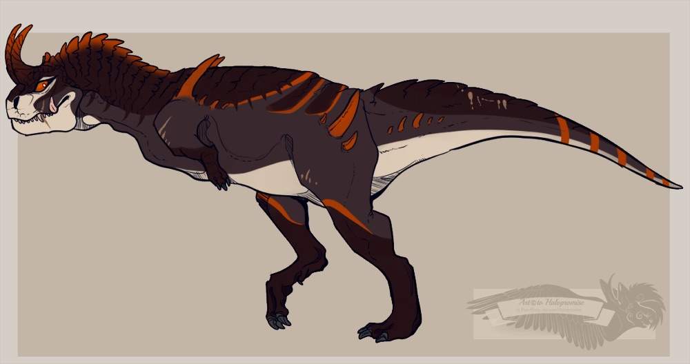 Corrupted carnotaurus | Furry Amino