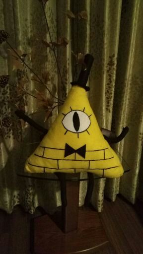 Diy Glowing Bill Cipher Plushie 