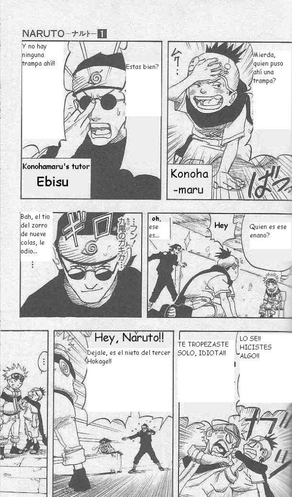 NARUTO TOMO 1 CAP 2 •Naruamino• Amino