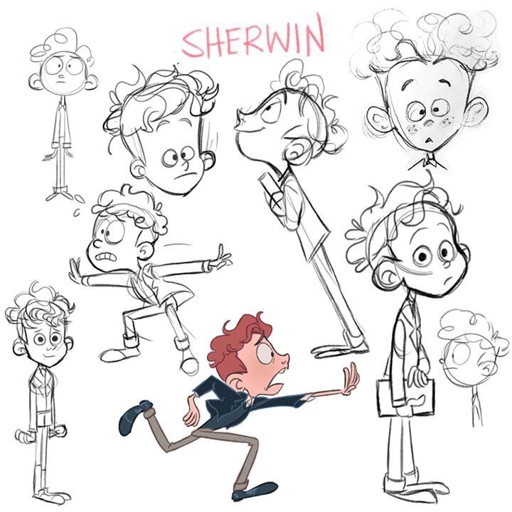 Concept art for Sherwin + Jonathan | In A Heartbeat Amino