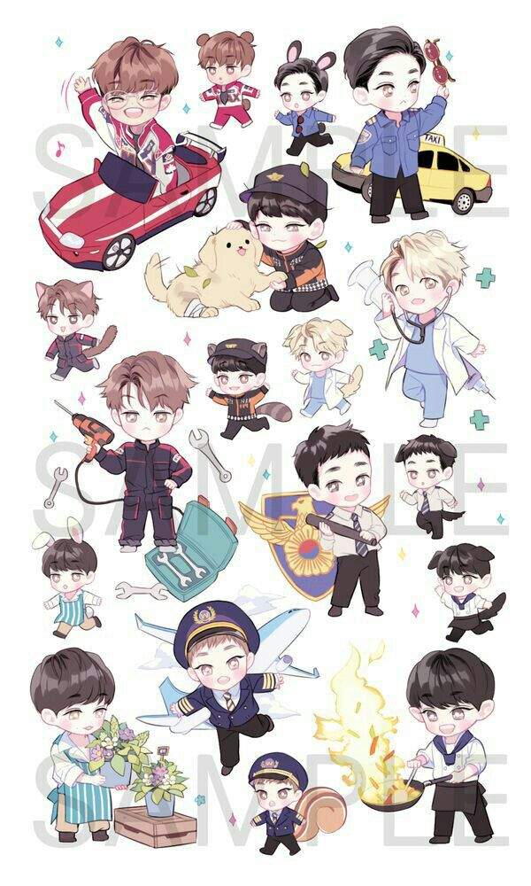 Exo CHIBI | EXO (엑소) Amino