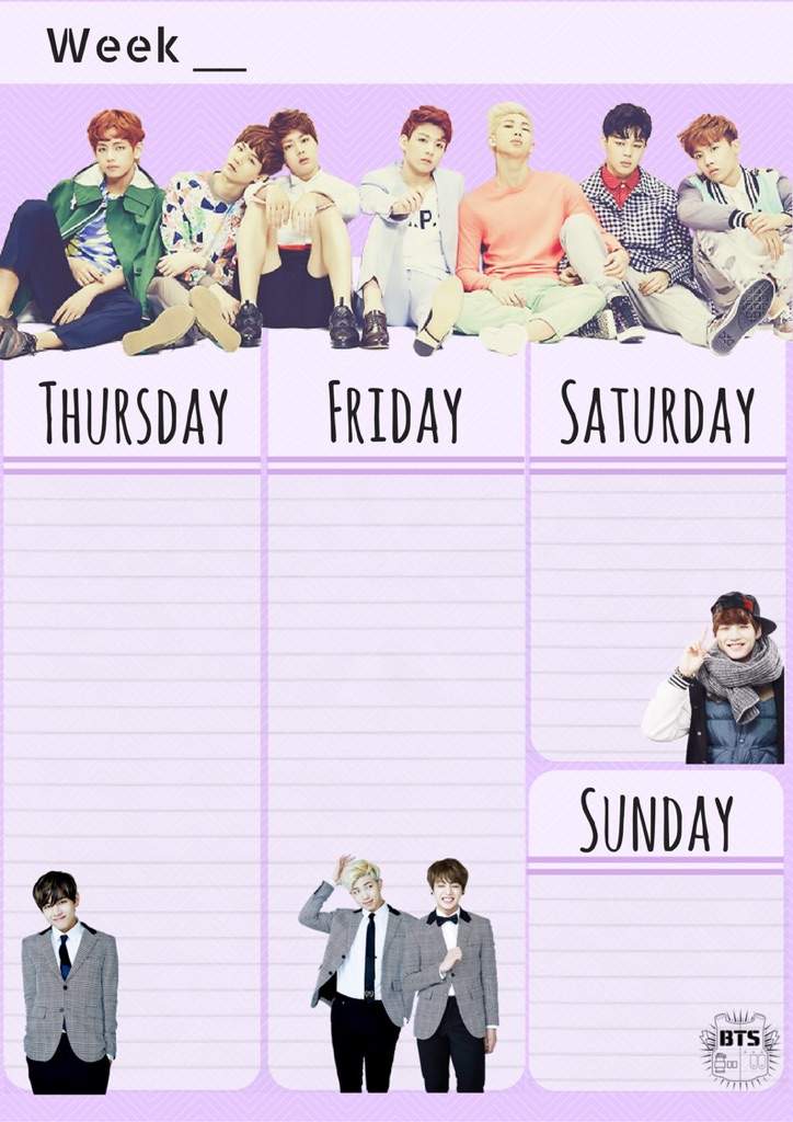 diy bts themed planner armys amino