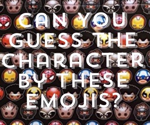 Mesterskab lejesoldat Ingen måde Guess The Character - Emoji Style | Marvel Amino