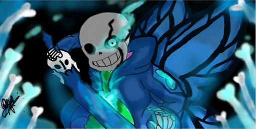 Delta!Sans fanart ;3 | Undertale Amino