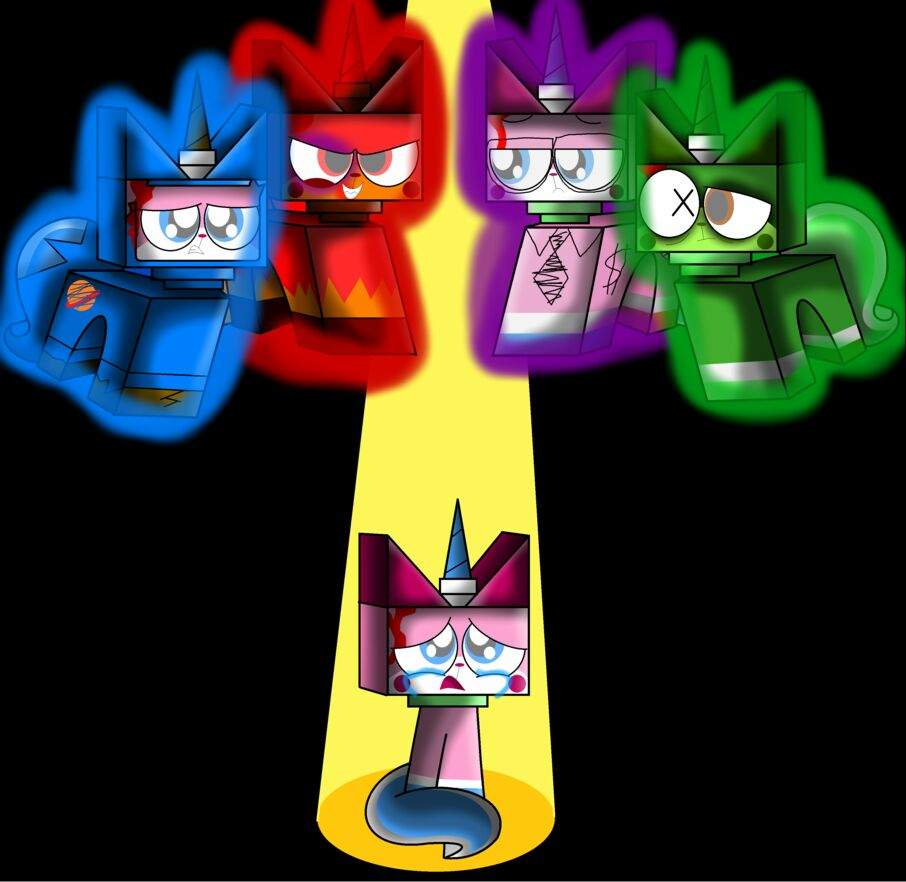 LEGO Unikitty Evil Movie