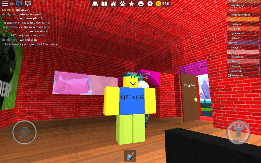 Work At A Pizza Place With Stewkip Roblox Amino - work at a pizza place with stewkip roblox amino