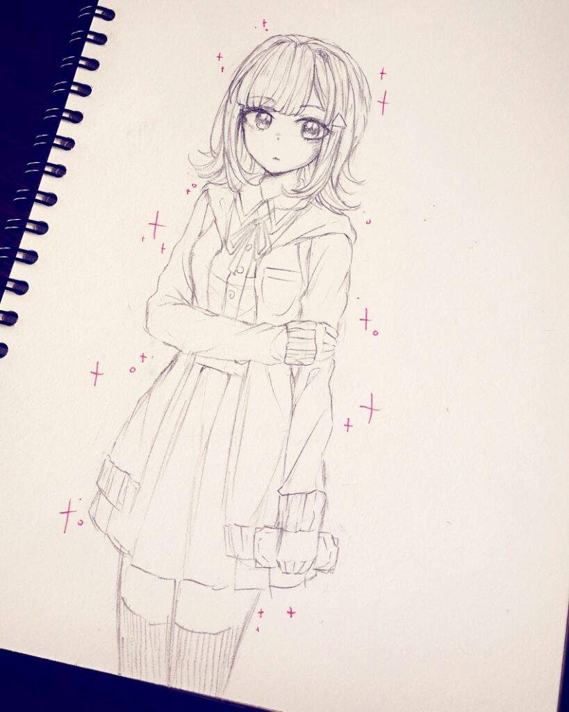 Chiaki Nanami (Sketch) - Super Danganronpa 2 | Anime Art Amino