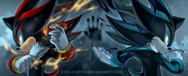 Shadow & Mephiles fanart by cat meff | Sonic the Hedgehog! Amino