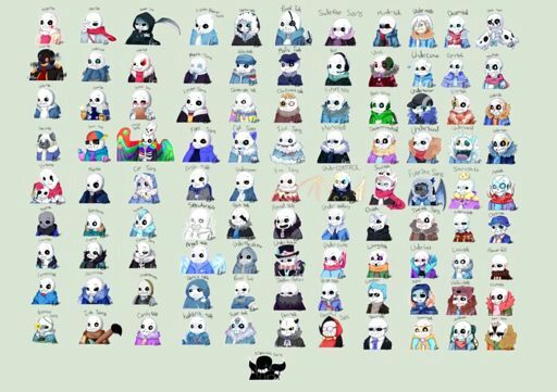 Undertale Sans Au All Characters Names