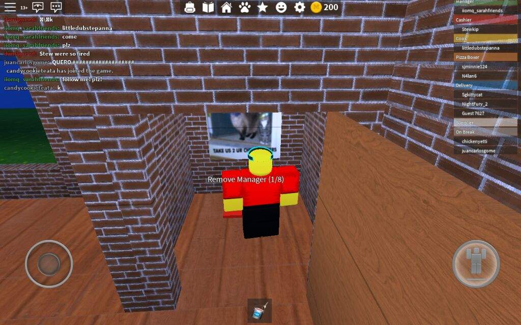Work At A Pizza Place With Stewkip Roblox Amino - roblox work at a pizza place video tutorial