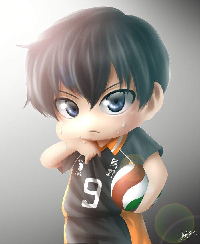 haikyuu kageyama chibi