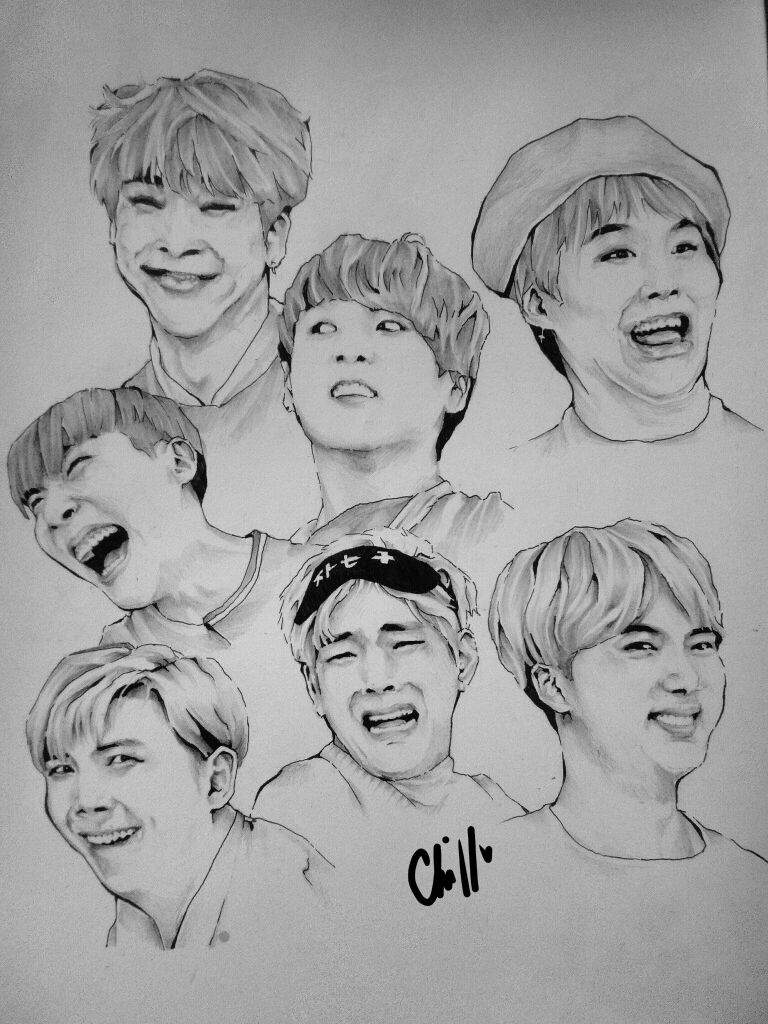 BANGTAN DERP FANART ARMYs Amino