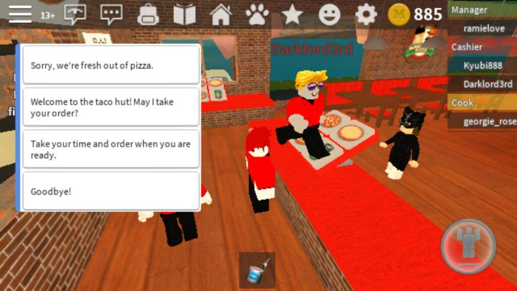 If Red Worked At A Pizza Place Roblox Amino - pizza place roblox amino