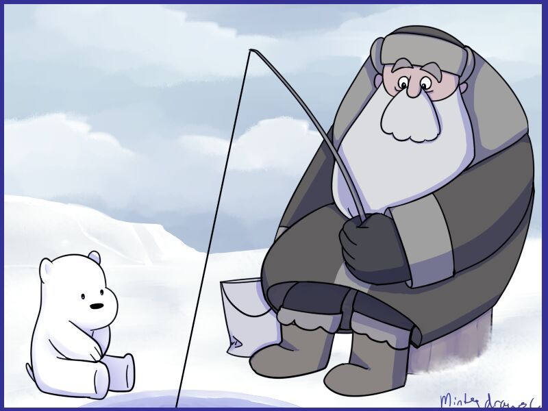 We Bare Bears Png Ice Bear Wallpaper We Bare Bears Ice Bear Back 2062488 Vippng