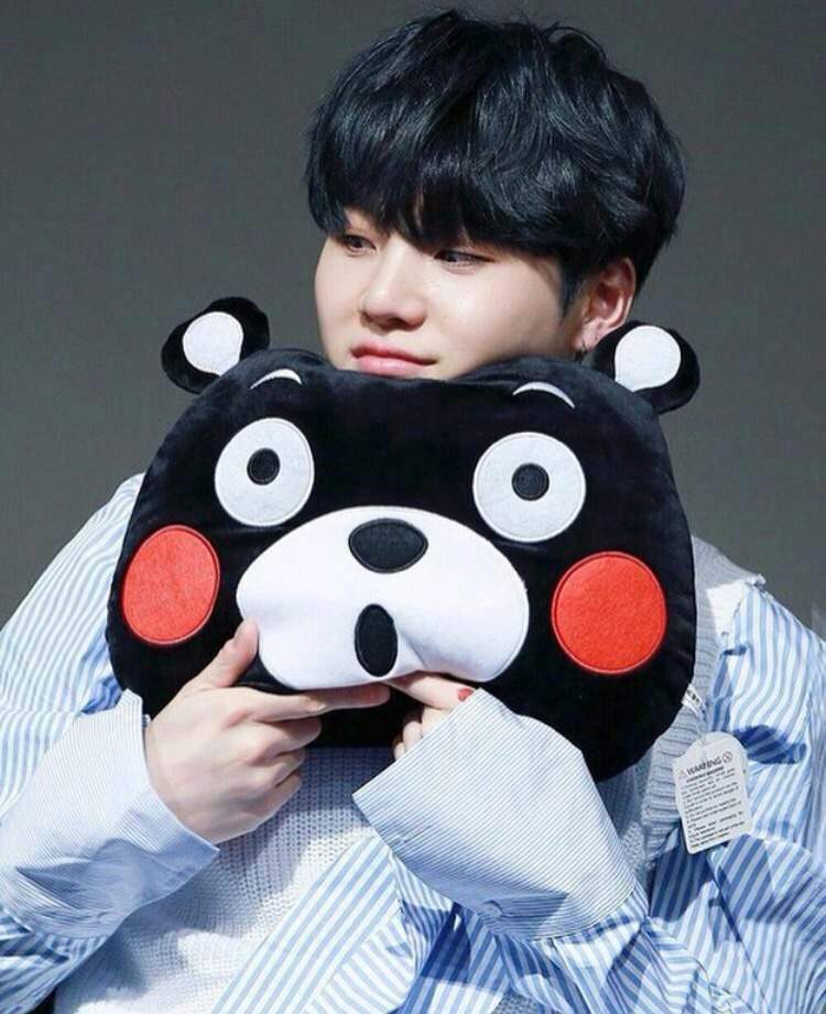 bts with plushies