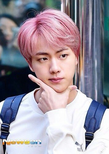 👑Jin in pink🎀 | ARMY's Amino