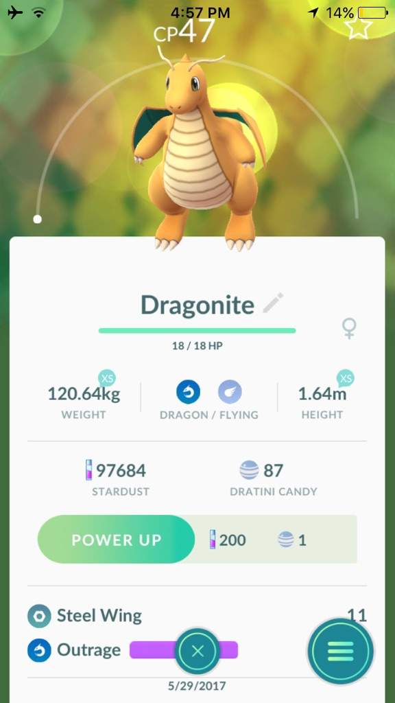 Lowest Cp Dragonite Ever Pokemon Go Amino