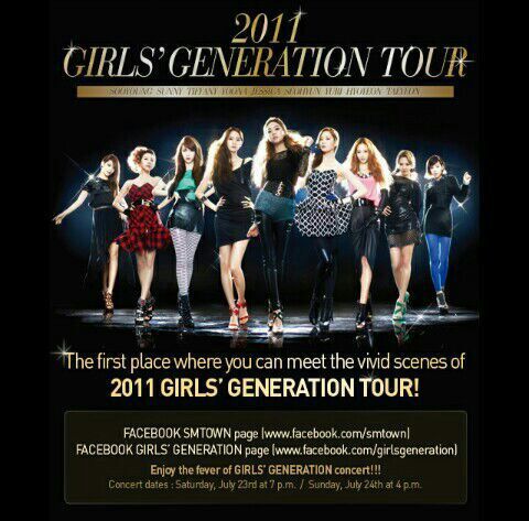 snsd tour wiki