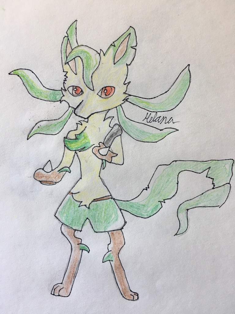 Lucario + Leafeon Pokefusion | Pokémon Amino