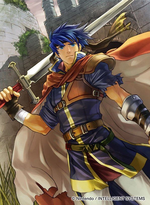 ike fire emblem statue