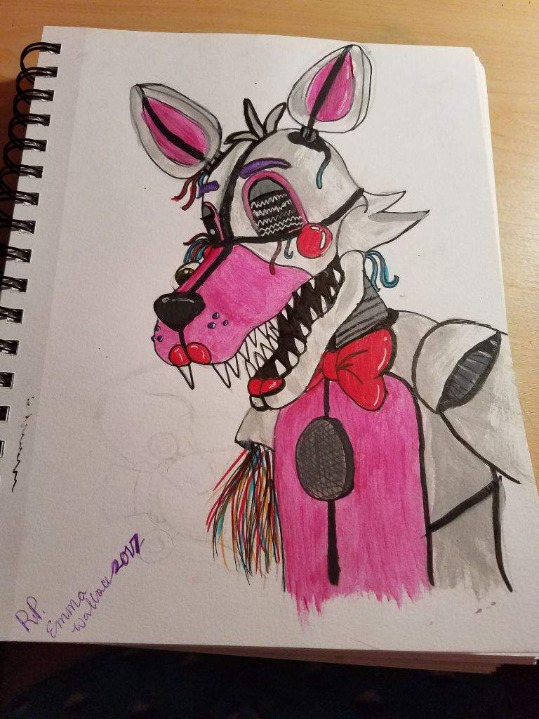 Funtime Foxy Painting 