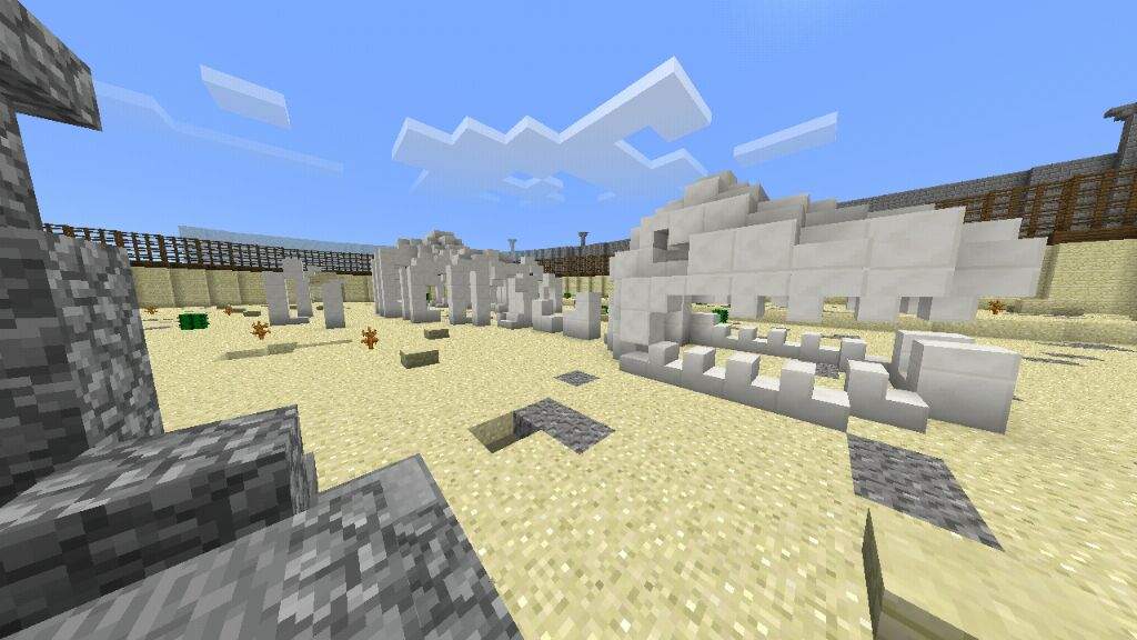 dinosaur fossil minecraft