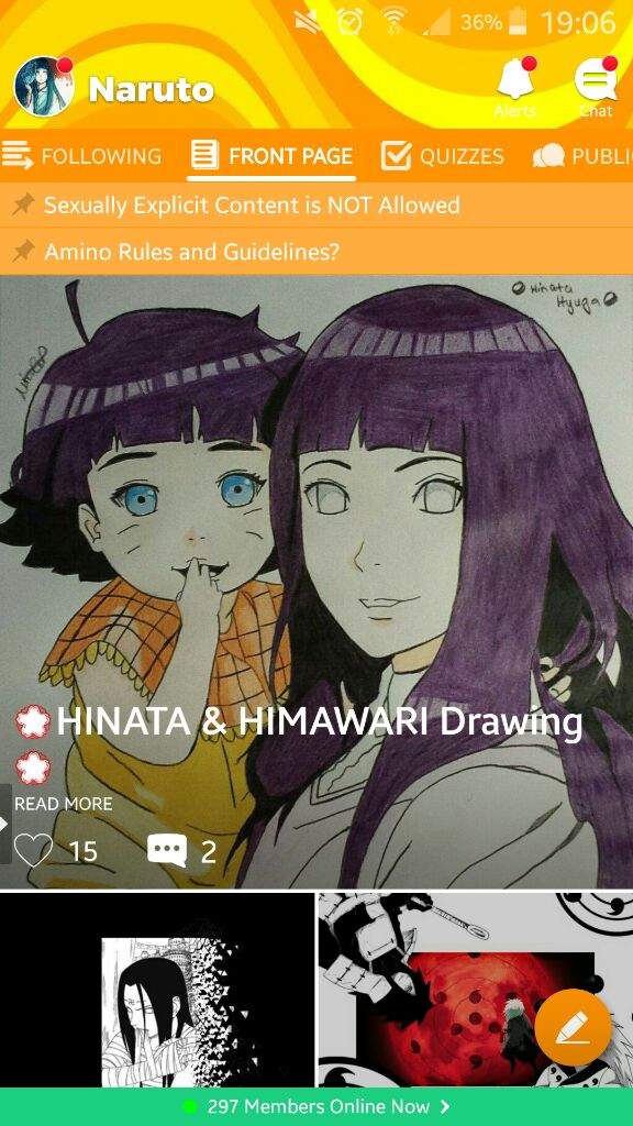 Hinata Himawari Drawing Naruto Amino