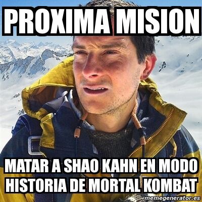 Resultado de imagen de memes de mortal kombat en español