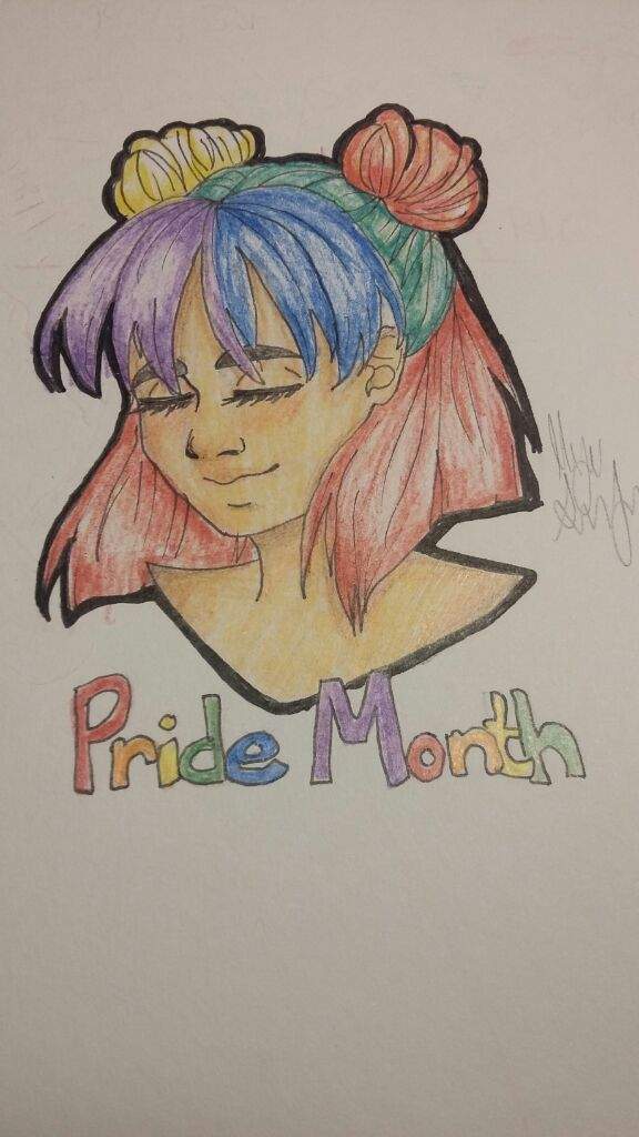 Pride Month Drawing.