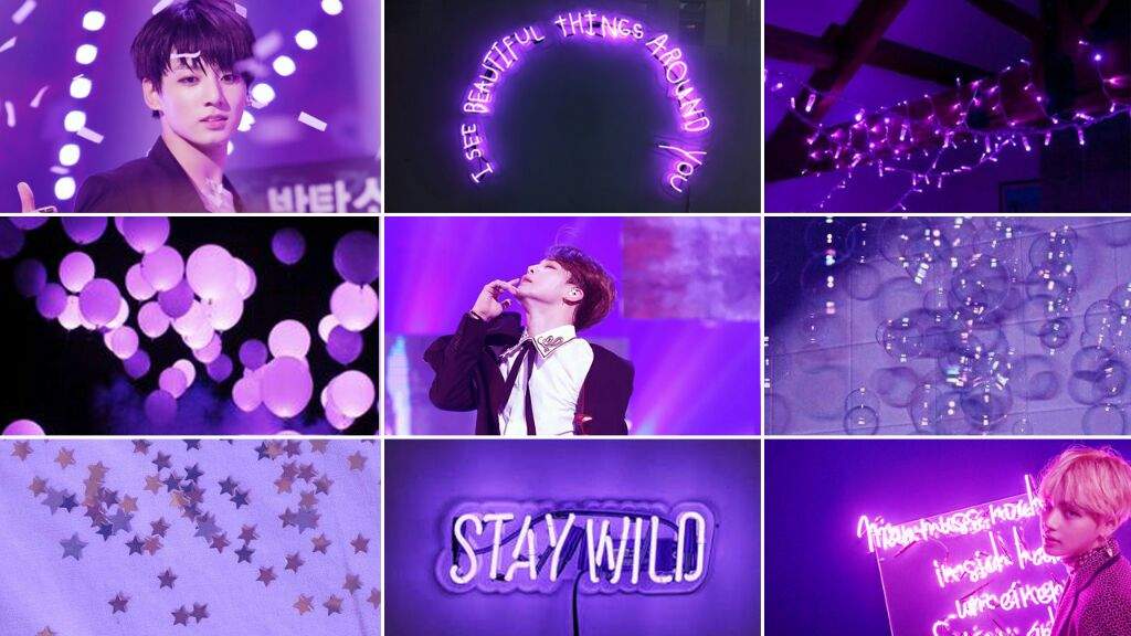 Aesthetic Bts Purple Wallpaper Hd / Purple BTS Ocean ...