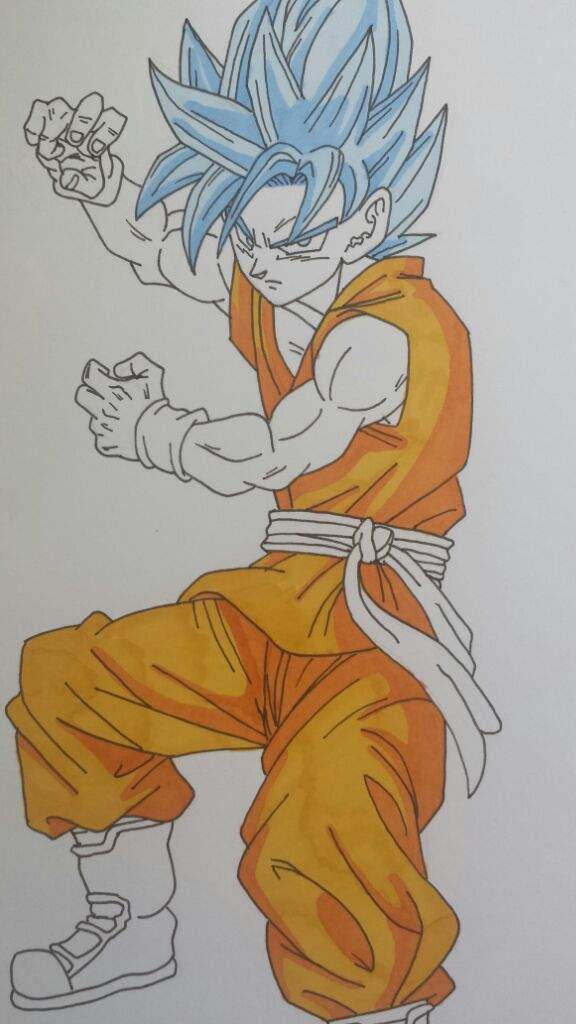 How To Colour Goku | DragonBallZ Amino