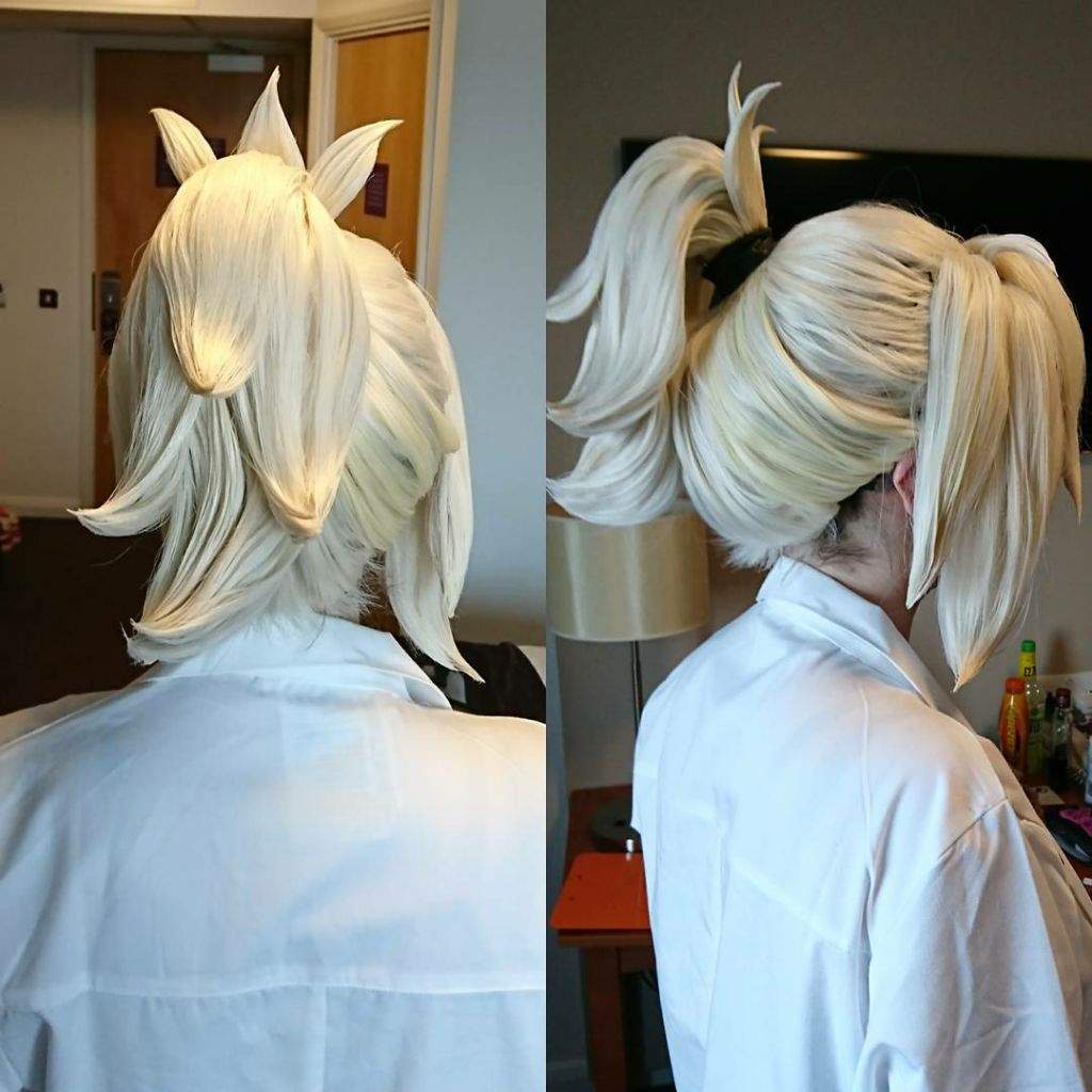 mercy cosplay wig