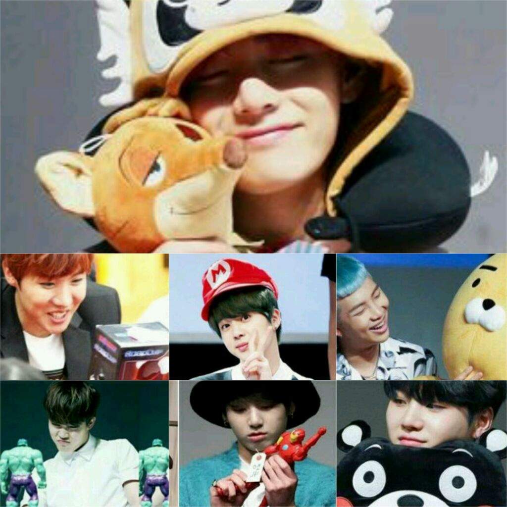 BTS and their Favorite Characters | ARMY's Amino
