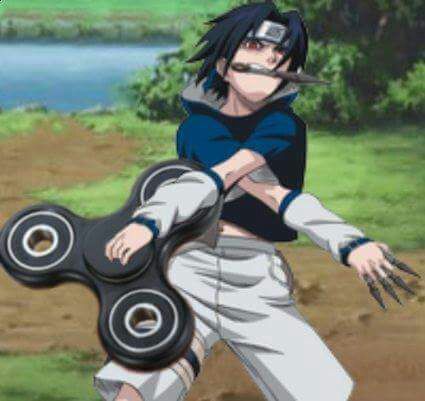 sasuke fidget spinners