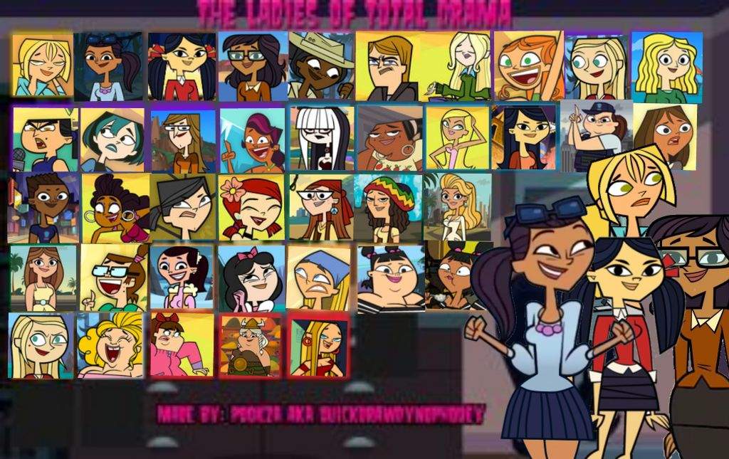 Top TD Females List | Total Drama Official Amino